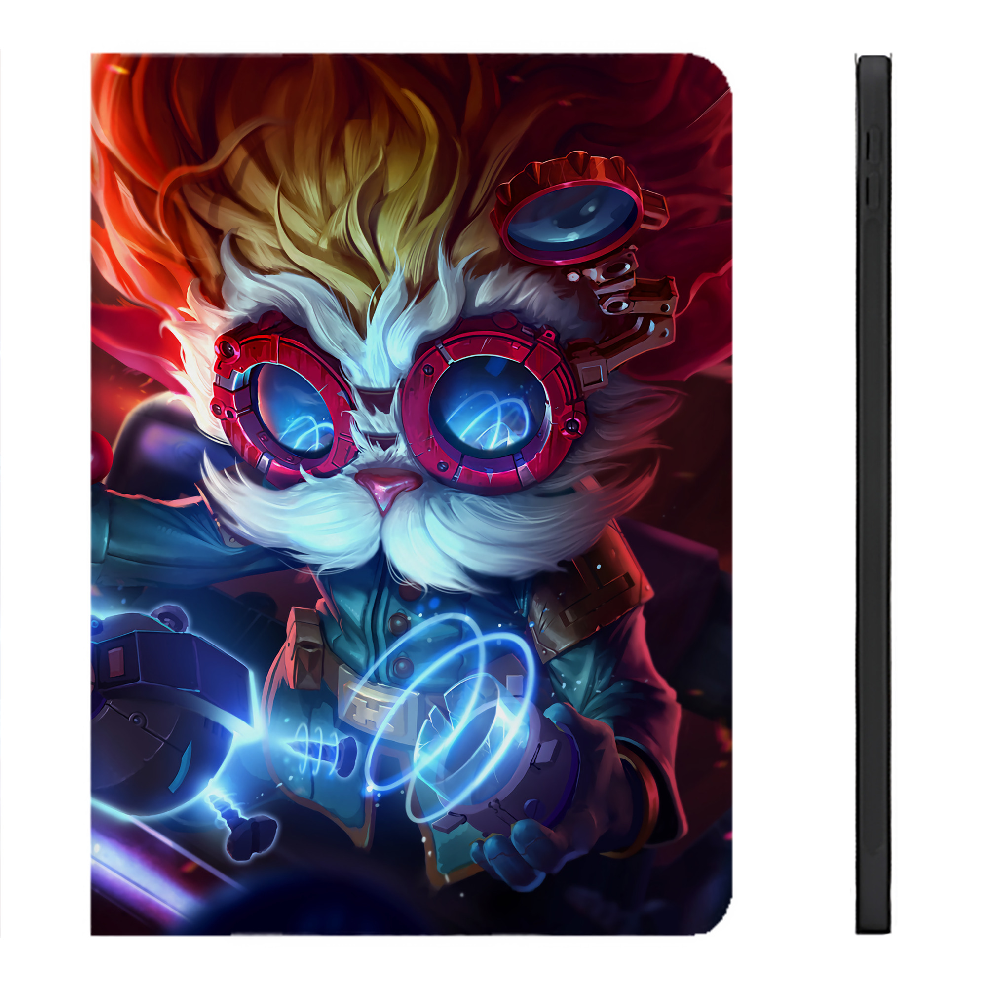 （画像用） リーグ・オブ・レジェンド League of Legends LOL IPadケース ペンホルダー付き ブックスタイルデザイン